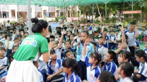 to chuc su kien truong tieu hoc